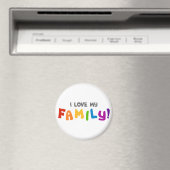 Aimant J'aime ma famille (In Situ (Lave-vaisselle))
