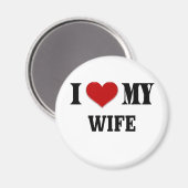 Aimant J'aime ma femme (Recto/Verso)