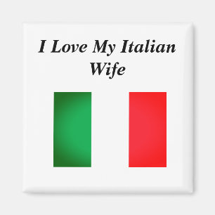 Aimant J'aime ma femme italienne