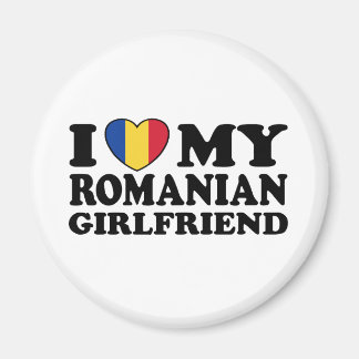 Aimant J'aime ma petite amie roumaine
