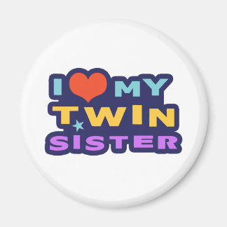 Aimant J'Aime Ma Soeur Twin
