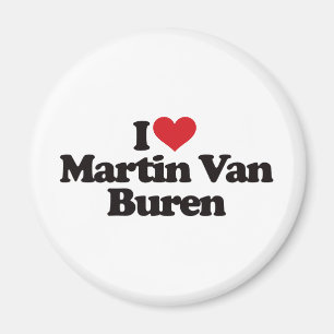 Aimant J'aime Martin Van Buren