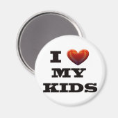 AIMANT J'AIME MES ENFANTS (Recto/Verso)