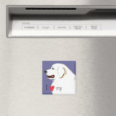 Aimant J'aime mes grandes Pyrénées (In Situ (Lave-vaisselle))