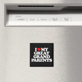 AIMANT J'AIME MES GRANDS GRANDS PARENTS (In Situ (Lave-vaisselle))