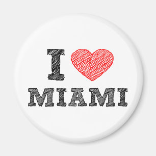 Aimant J'aime Miami