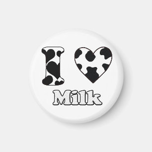 Aimant J'aime Milk Magneet