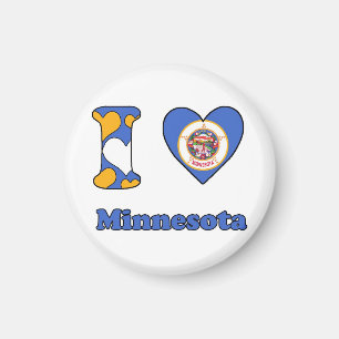 Aimant J'aime Minnesota