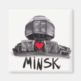 Aimant J'aime Minsk
