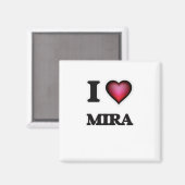 Aimant J'aime Mira (Recto/Verso)