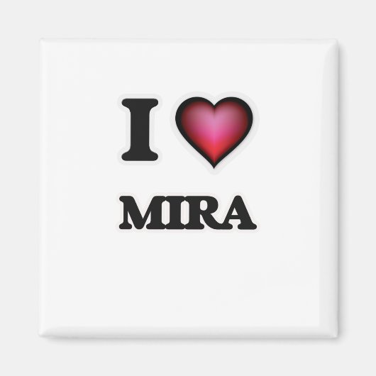 Aimant J'aime Mira (Devant)
