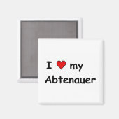 Aimant J'Aime Mon Abtenauer (Recto/Verso)
