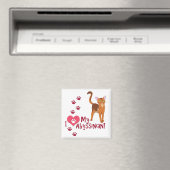 Aimant J'Aime Mon Abyssinais ! (In Situ (Lave-vaisselle))