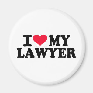 Aimant J'aime mon avocat