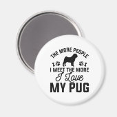 Aimant J'aime mon Carlin (Recto/Verso)