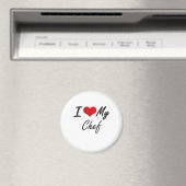 Aimant J'aime mon chef (In Situ (Lave-vaisselle))