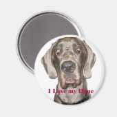 Aimant J'aime mon Danse (Recto/Verso)