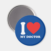 Aimant J'Aime Mon Docteur (Recto/Verso)