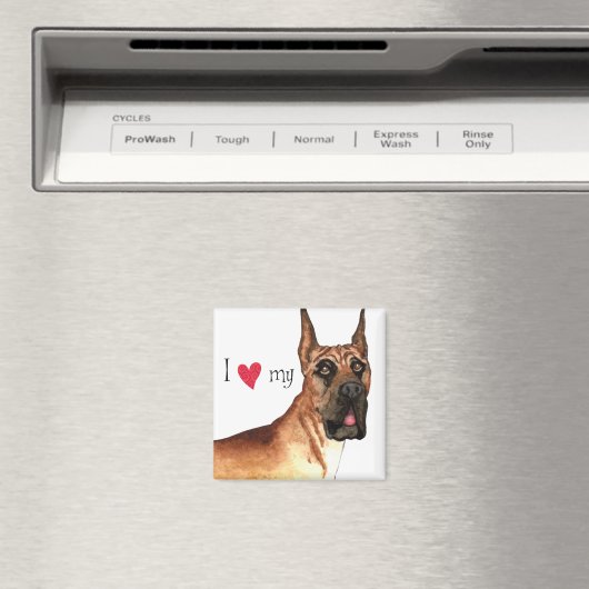 Aimant J'aime mon grand Danse (In Situ (Lave-vaisselle))