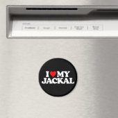 AIMANT J'AIME MON JACKAL (In Situ (Lave-vaisselle))