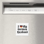 Aimant J'Aime Mon Mari Allemand (In Situ (Lave-vaisselle))