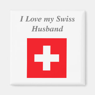 Aimant J'aime mon mari suisse