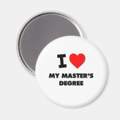 Aimant J'Aime Mon Master (Recto/Verso)