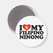 Aimant J'Aime Mon Ninong Philippin (Recto/Verso)
