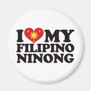 Aimant J'aime mon Ninong philippin