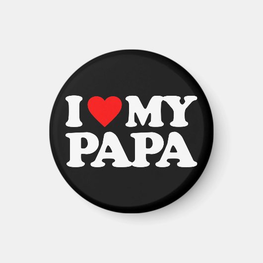 AIMANT J'AIME MON PAPA (Devant)