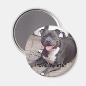 Aimant J'aime mon personnel (Recto/Verso)