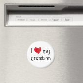 Aimant J'aime mon petit-fils (In Situ (Lave-vaisselle))