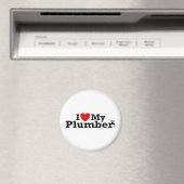 Aimant J'Aime Mon Plumber (In Situ (Lave-vaisselle))