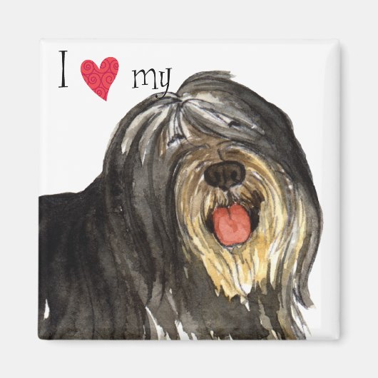 Aimant J'aime mon PON (Devant)