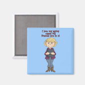 Aimant J'Aime Mon Portable... (Recto/Verso)