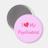 Aimant J'Aime Mon Psychiatre (Recto/Verso)