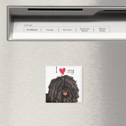 Aimant J'aime mon Puli (In Situ (Lave-vaisselle))