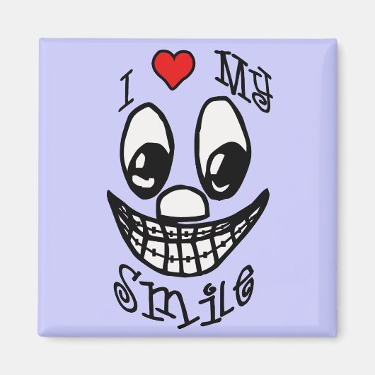 Aimant J'Aime Mon Sourire (Devant)