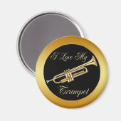 AIMANT J'AIME MON TRUMPET (Recto/Verso)