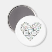 Aimant J'Aime Mon Vélo (Recto/Verso)