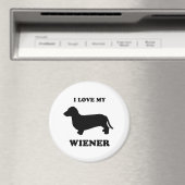 Aimant J'aime mon vin 2 (In Situ (Lave-vaisselle))