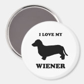 Aimant J'aime mon vin 2 (Recto/Verso)