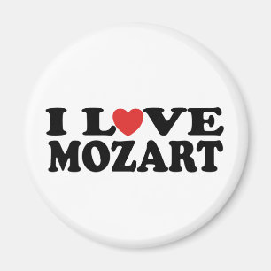 Aimant J'aime Mozart