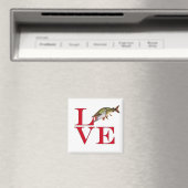 Aimant J'aime Muskie (In Situ (Lave-vaisselle))