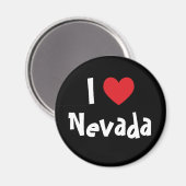 Aimant J'aime Nevada (Recto/Verso)