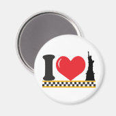 Aimant J'aime New York (Recto/Verso)