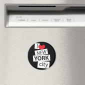 Aimant J'aime New York City (In Situ (Lave-vaisselle))