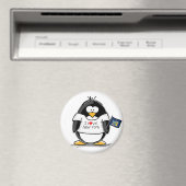 Aimant J'Aime New York Penguin (In Situ (Lave-vaisselle))