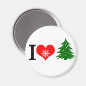 Aimant J'aime Noël (Recto/Verso)