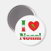 Aimant J'aime Nonni (Recto/Verso)